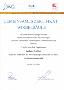 DWG Basiszertifikat 